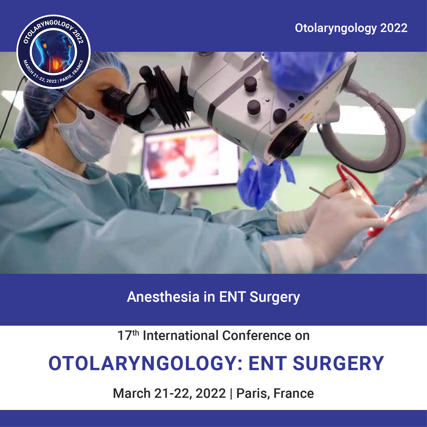 Anesthesia in ENT Surgery Photo